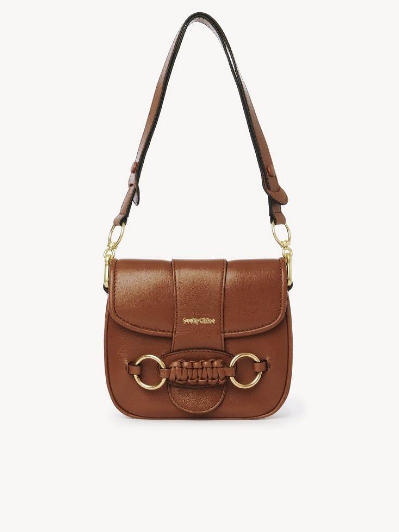 Bolsa De Hombro Chloe Saddie Satchel Marrom | CHE-SR14632