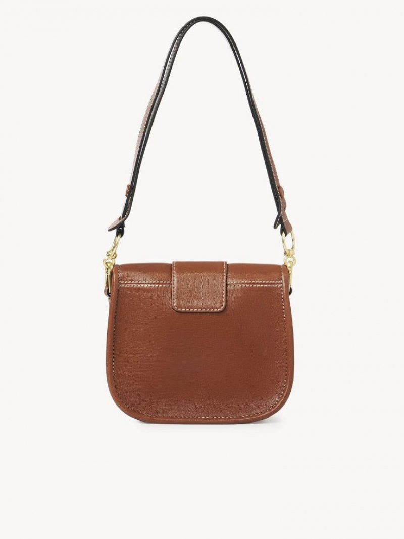 Bolsa De Hombro Chloe Saddie Satchel Marrom | CHE-SR14667
