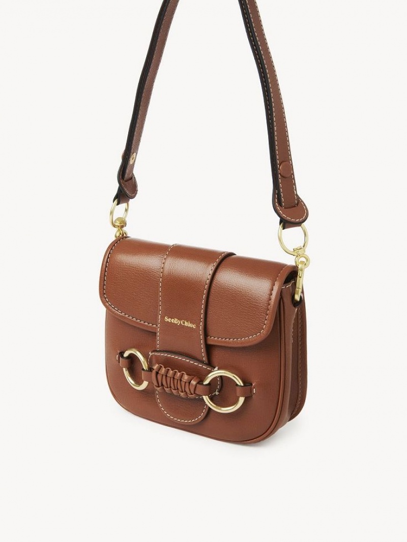 Bolsa De Hombro Chloe Saddie Satchel Marrom | CHE-SR14667