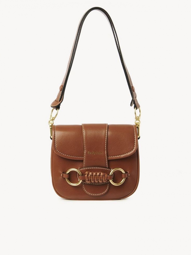 Bolsa De Hombro Chloe Saddie Satchel Marrom | CHE-SR14667