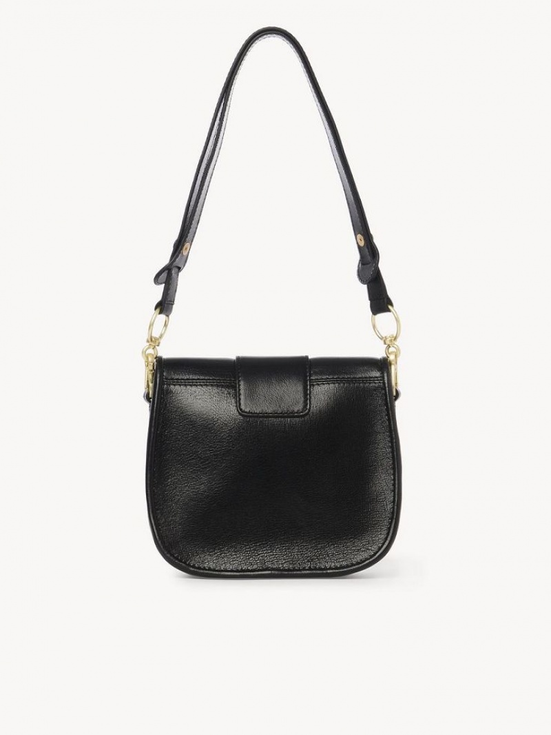 Bolsa De Hombro Chloe Saddie Satchel Negros | CHE-SR14631