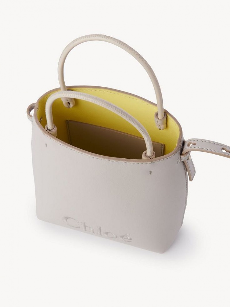 Bolsa De Hombro Chloe Sense Micro Grises | CHE-SR13405