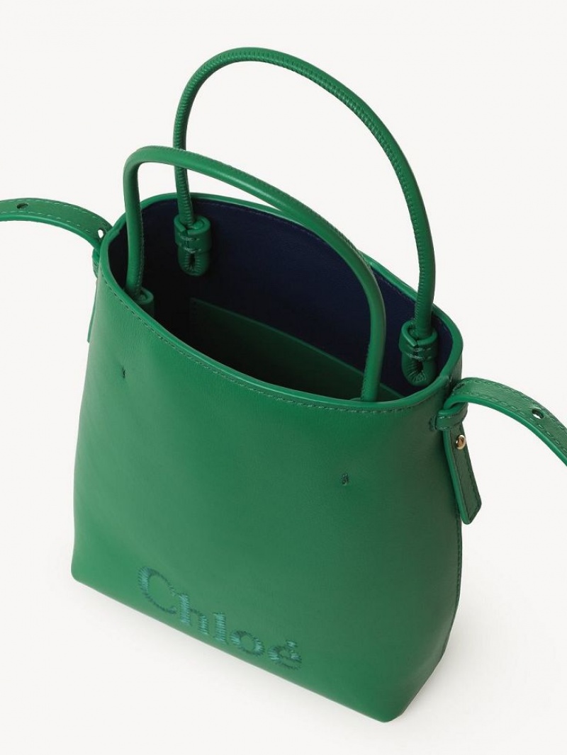 Bolsa De Hombro Chloe Sense Micro Verdes | CHE-SR13407