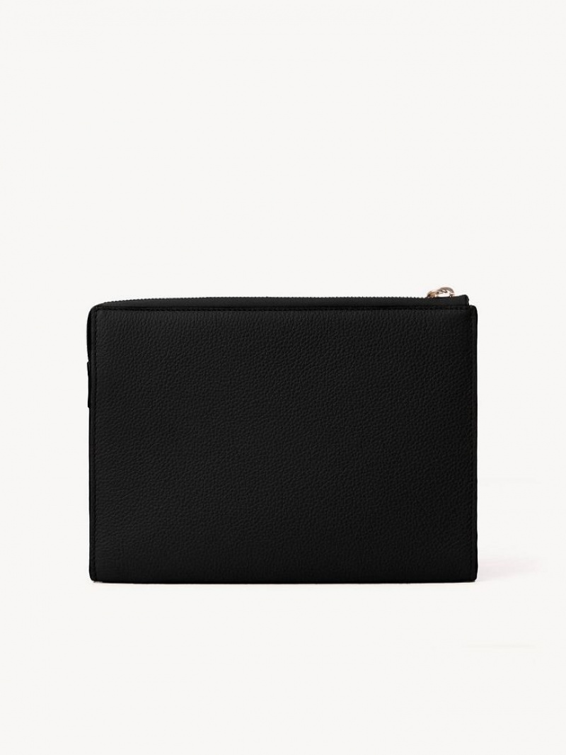 Bolso Pequeño Chloe Alphabet Negros | CHE-SR14324