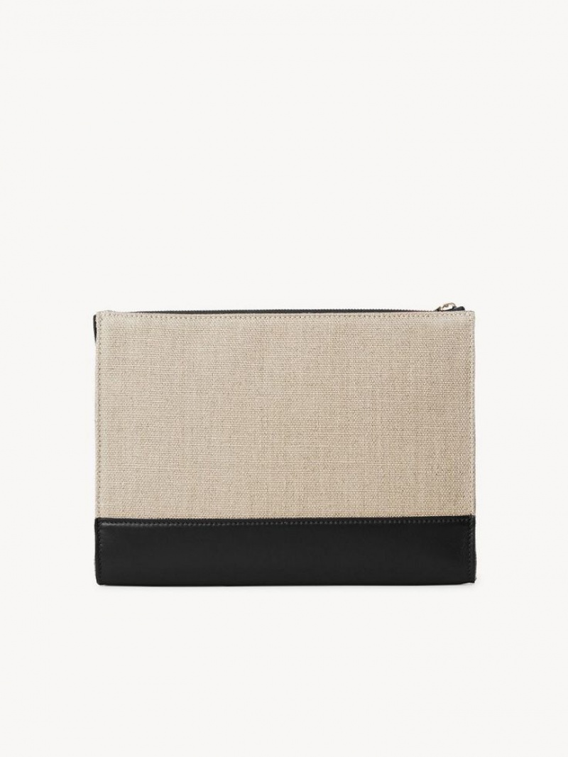 Bolso Pequeño Chloe Sense Zippered Negros | CHE-SR14328