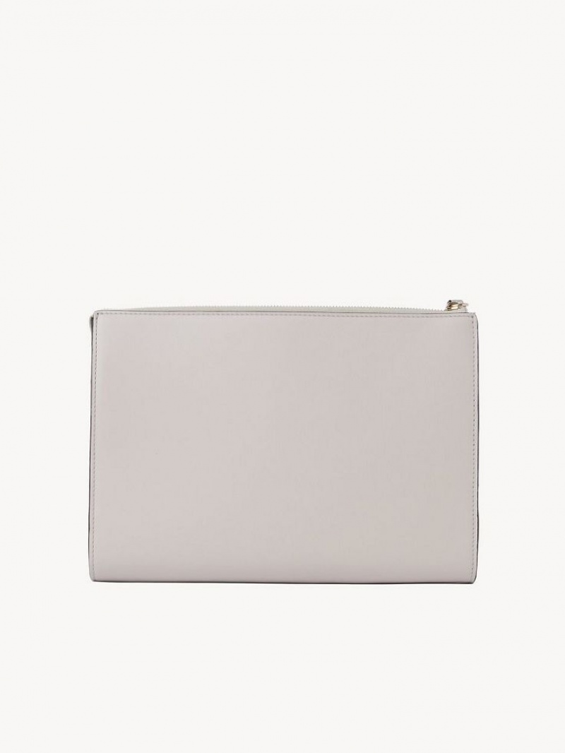 Bolso Pequeño Chloe Sense Zippered Plateados | CHE-SR14323