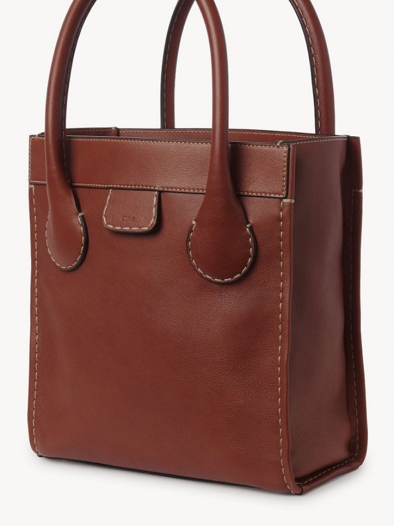 Bolso Tote Chloe Edith Marrom | CHE-SR13293