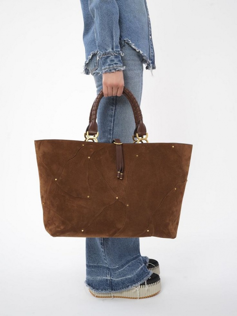 Bolso Tote Chloe Marcie Marrom | CHE-SR13344