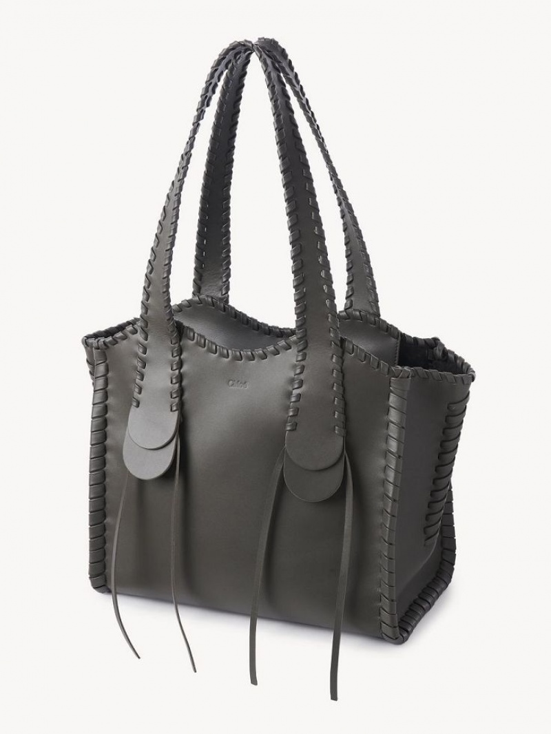 Bolso Tote Chloe Medium Mony Grises | CHE-SR13399