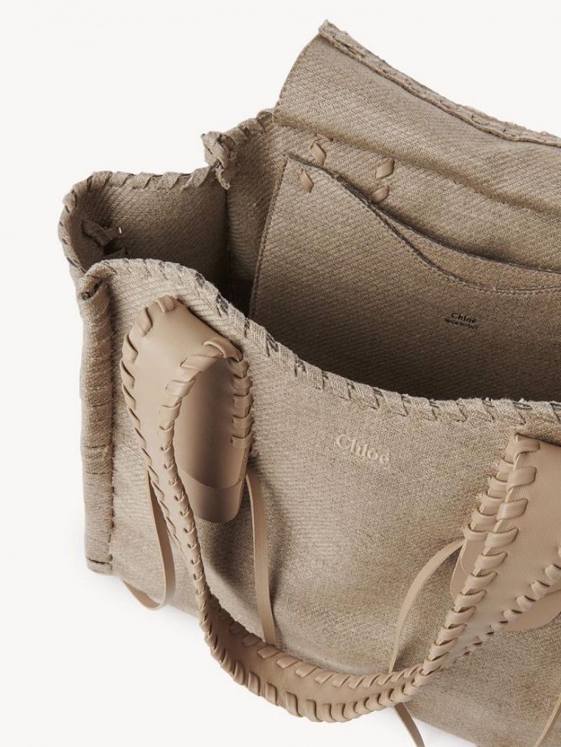 Bolso Tote Chloe Medium Mony Marrom | CHE-SR13401