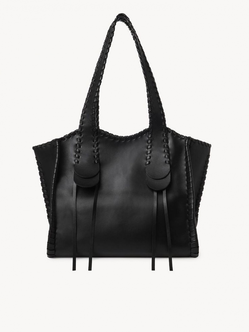 Bolso Tote Chloe Medium Mony Negros | CHE-SR13378