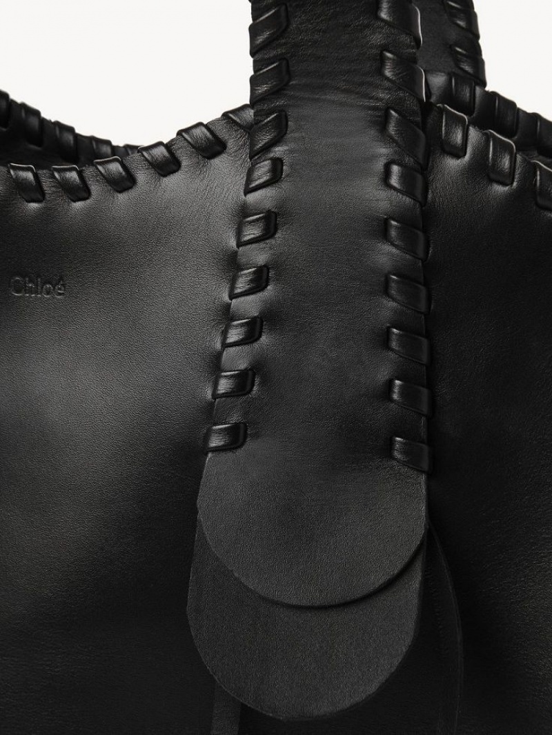 Bolso Tote Chloe Medium Mony Negros | CHE-SR13378