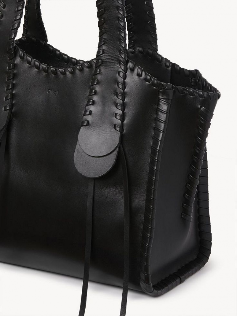 Bolso Tote Chloe Medium Mony Negros | CHE-SR13378