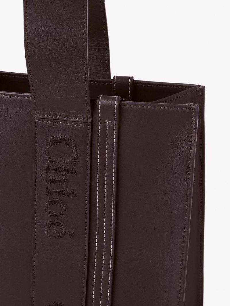 Bolso Tote Chloe Medium Woody Azules | CHE-SR13394