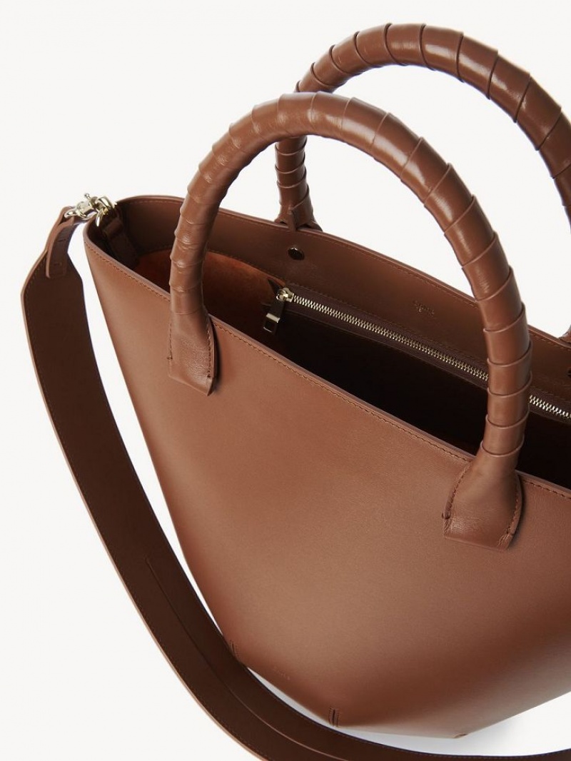 Bolso Tote Chloe Sabia Hamper Marrom | CHE-SR13370