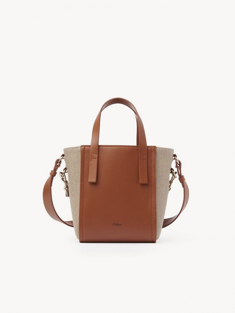 Bolso Tote Chloe Sense Small Marrom | CHE-SR13285