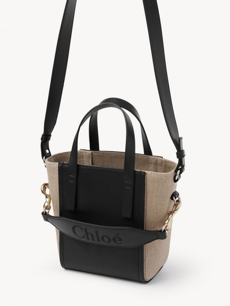 Bolso Tote Chloe Sense Small Negros | CHE-SR13286