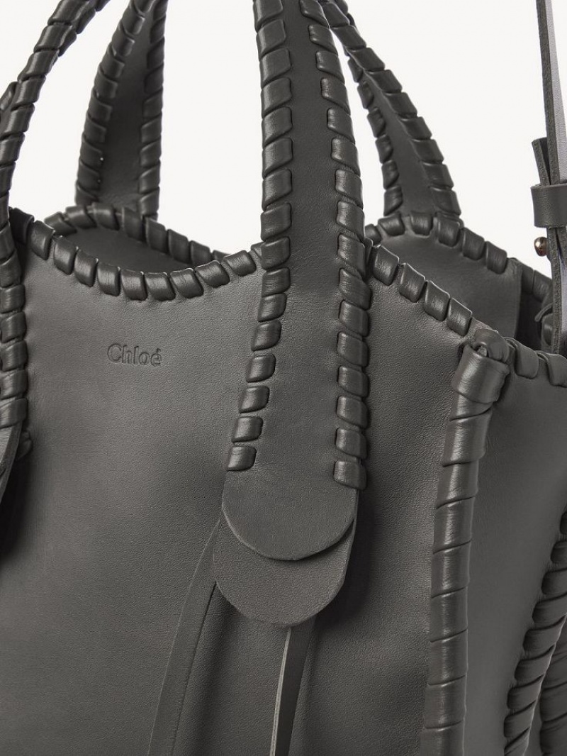 Bolso Tote Chloe Small Mony Grises | CHE-SR13398