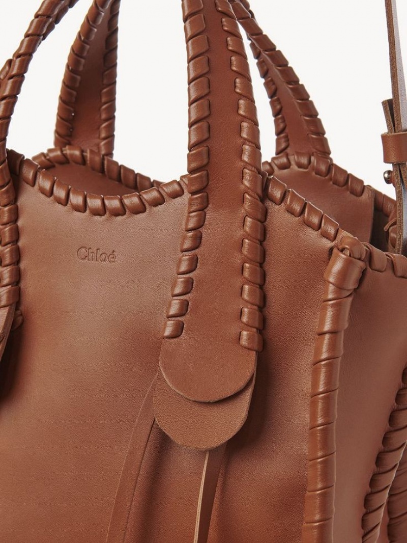 Bolso Tote Chloe Small Mony Marrom | CHE-SR13310