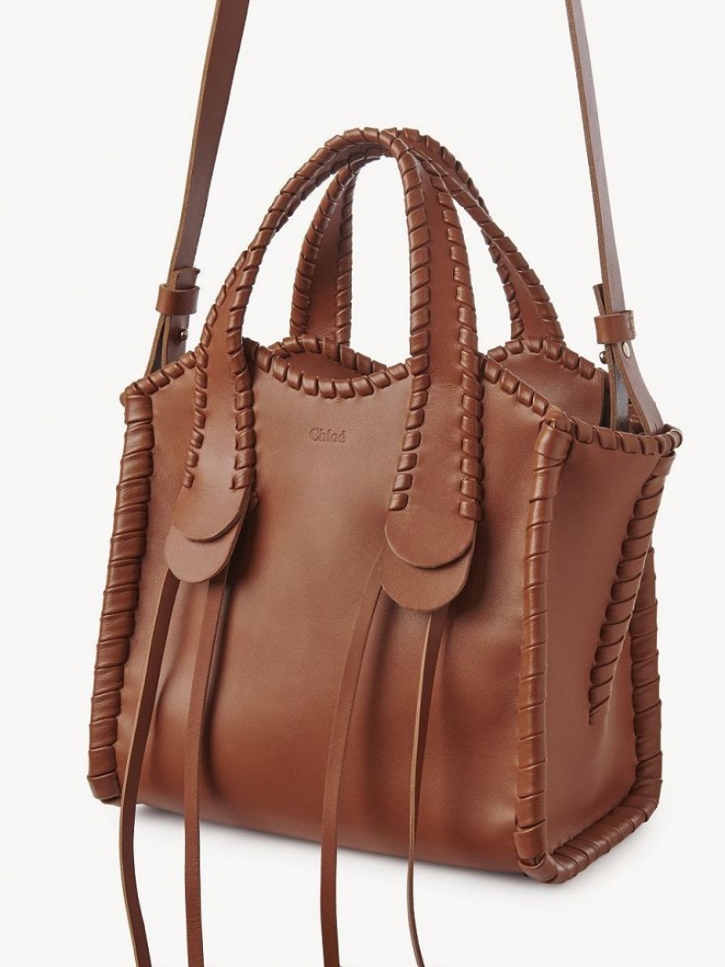 Bolso Tote Chloe Small Mony Marrom | CHE-SR13310