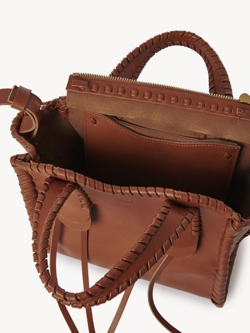 Bolso Tote Chloe Small Mony Marrom | CHE-SR13310