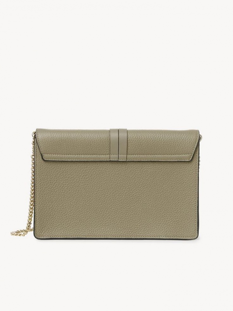 Bolsos Cruzados Chloe Alphabet Clutch Verdes | CHE-SR13481