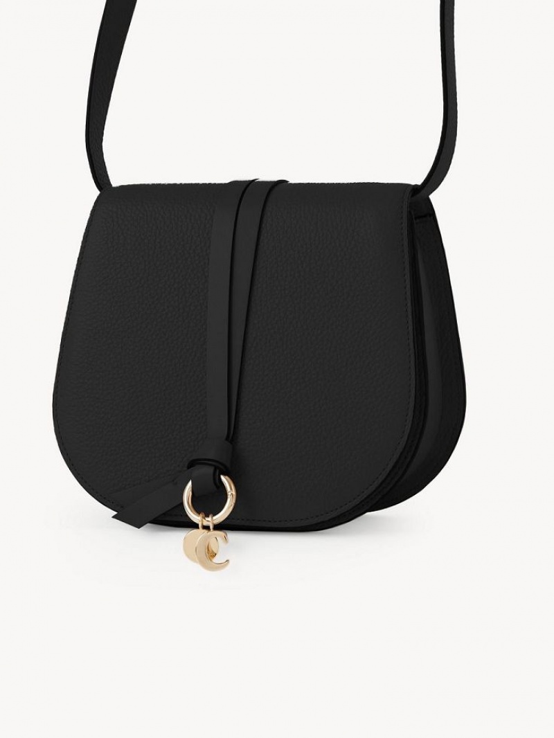 Bolsos Cruzados Chloe Alphabet Mini Negros | CHE-SR13487