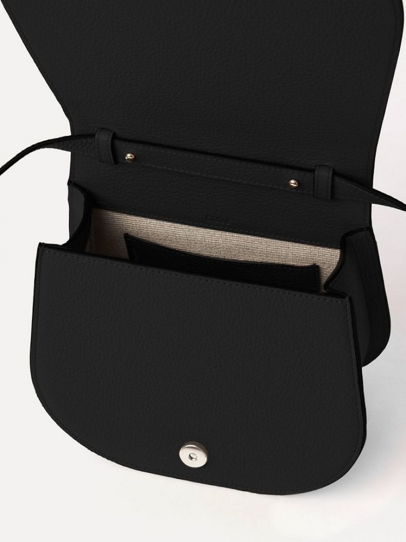 Bolsos Cruzados Chloe Alphabet Mini Negros | CHE-SR13487