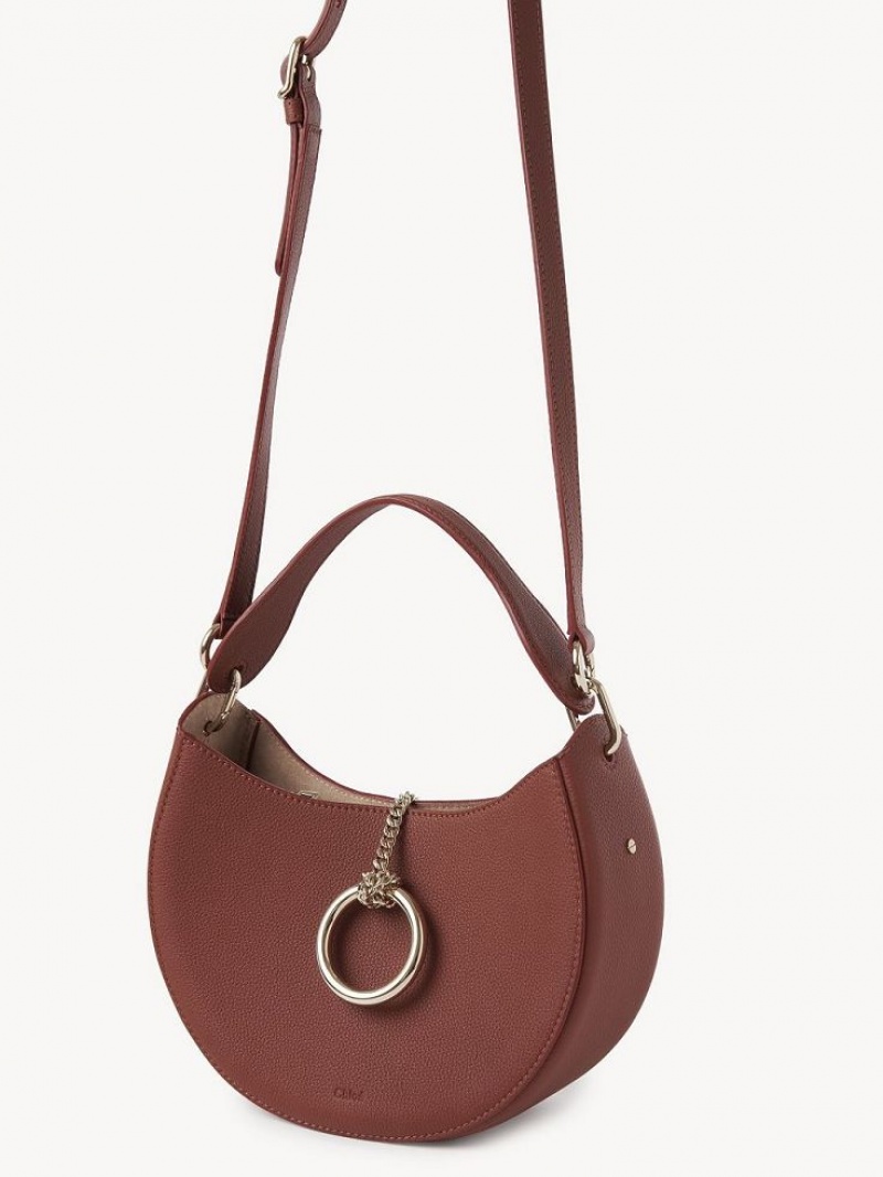 Bolsos Cruzados Chloe Arlène Small Hobo Marrom | CHE-SR13604