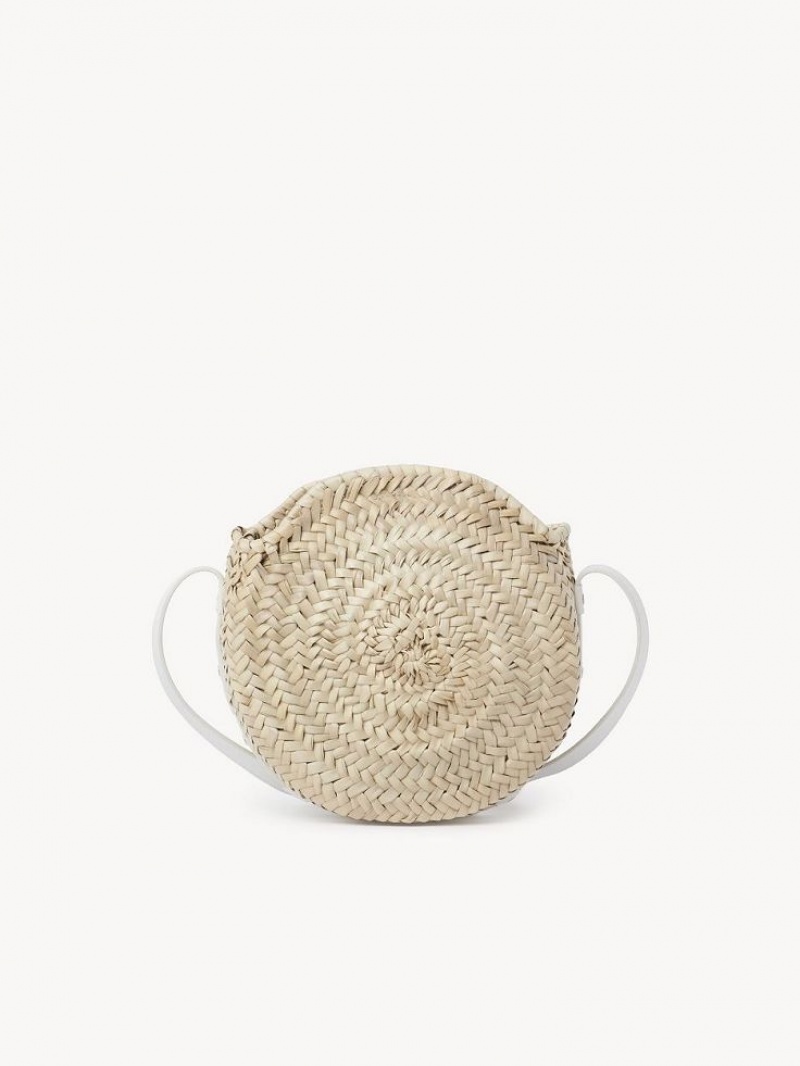 Bolsos Cruzados Chloe Marcie Basket Blancos | CHE-SR13572