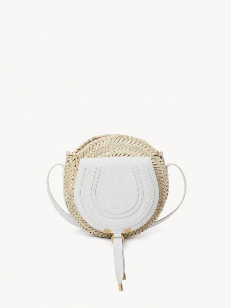 Bolsos Cruzados Chloe Marcie Basket Blancos | CHE-SR13572