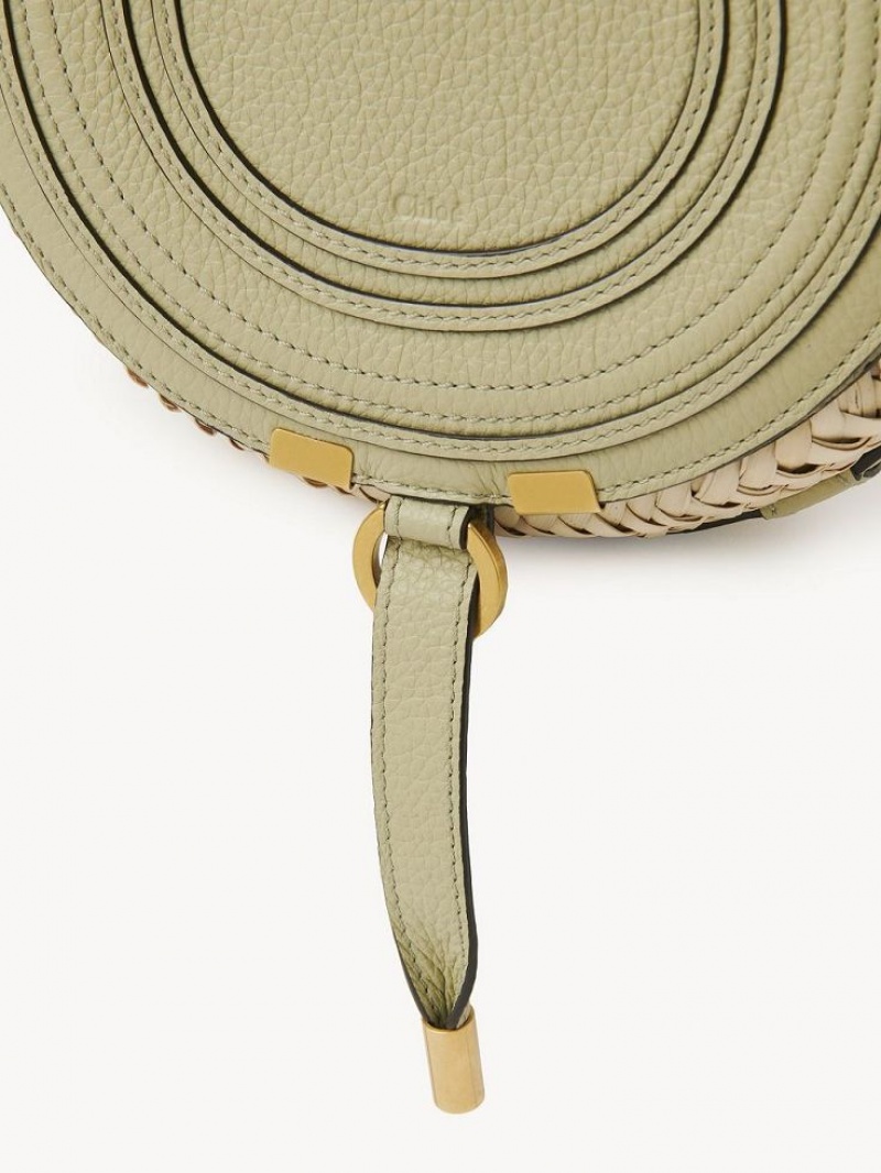 Bolsos Cruzados Chloe Marcie Basket Verdes | CHE-SR13486