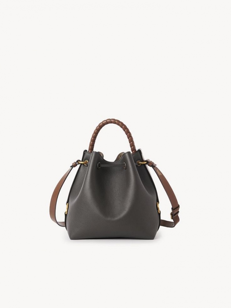 Bolsos Cruzados Chloe Marcie Bucket Grises | CHE-SR13460