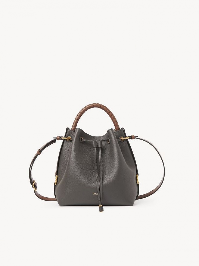 Bolsos Cruzados Chloe Marcie Bucket Grises | CHE-SR13460