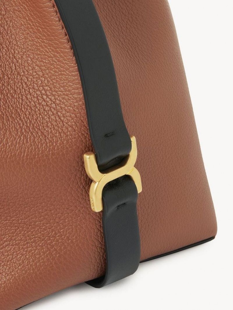 Bolsos Cruzados Chloe Marcie Bucket Marrom | CHE-SR13614