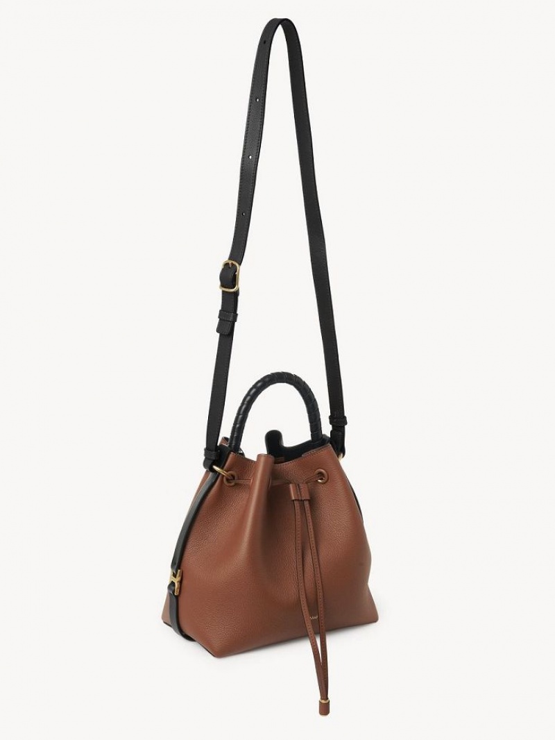 Bolsos Cruzados Chloe Marcie Bucket Marrom | CHE-SR13614