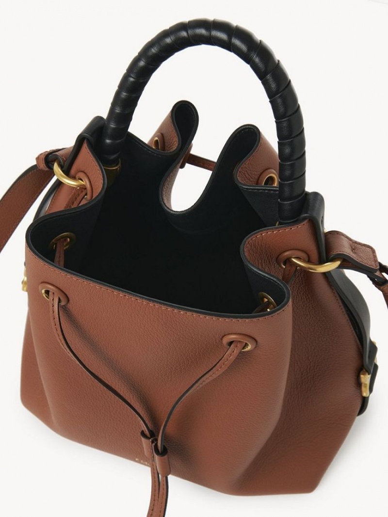 Bolsos Cruzados Chloe Marcie Bucket Marrom | CHE-SR13614
