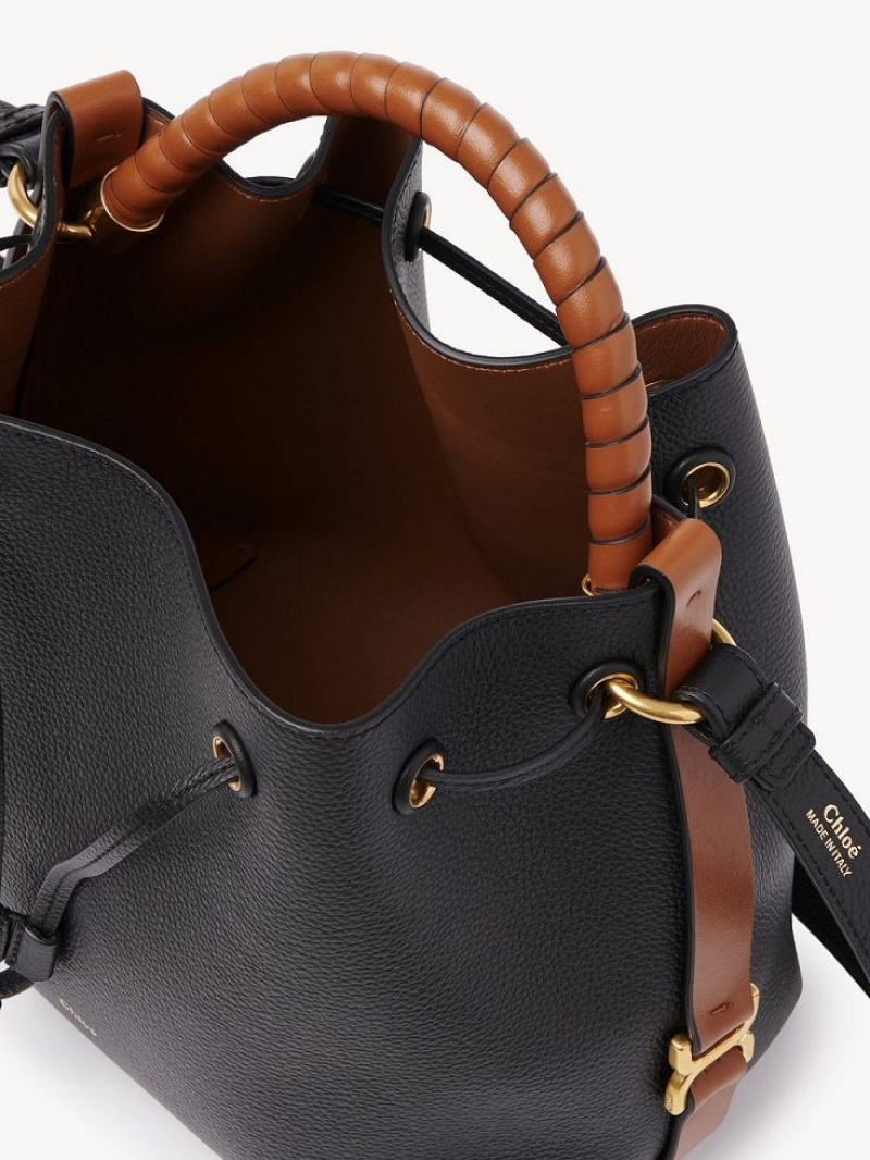 Bolsos Cruzados Chloe Marcie Bucket Negros | CHE-SR13590