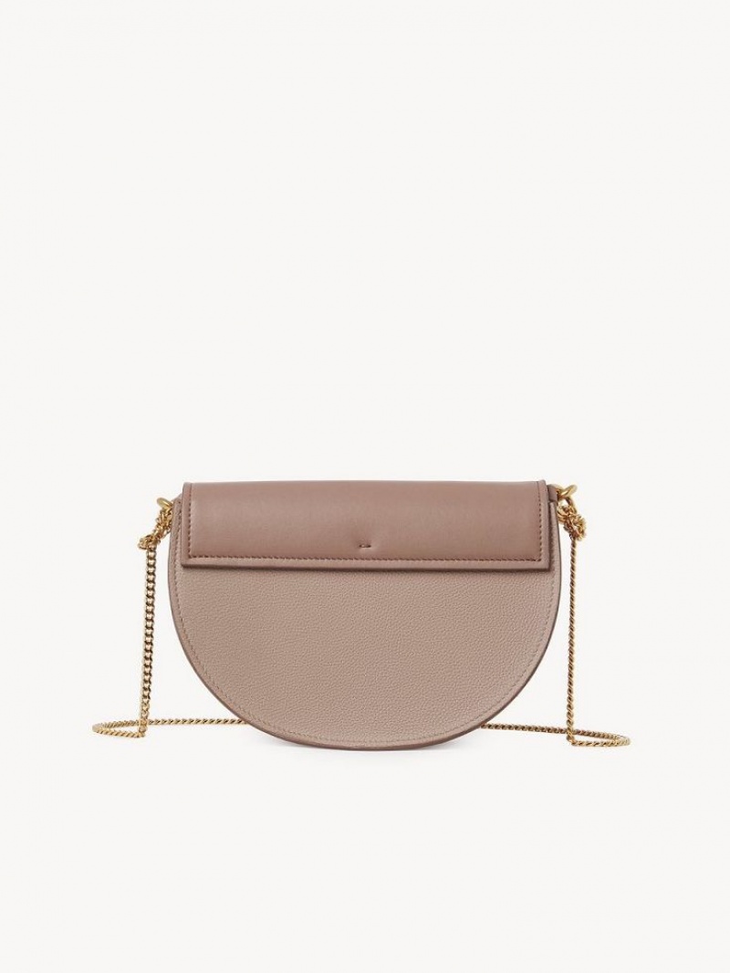Bolsos Cruzados Chloe Marcie Chain Flap Marrom | CHE-SR13618