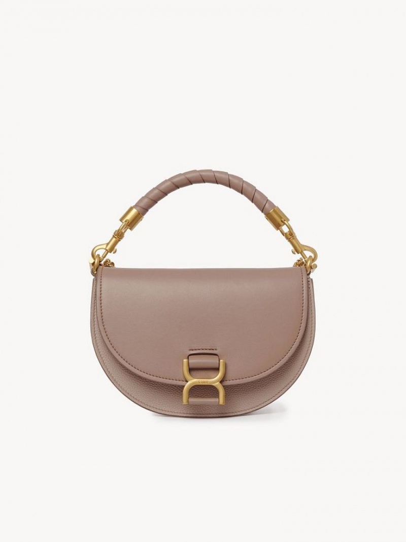 Bolsos Cruzados Chloe Marcie Chain Flap Marrom | CHE-SR13618
