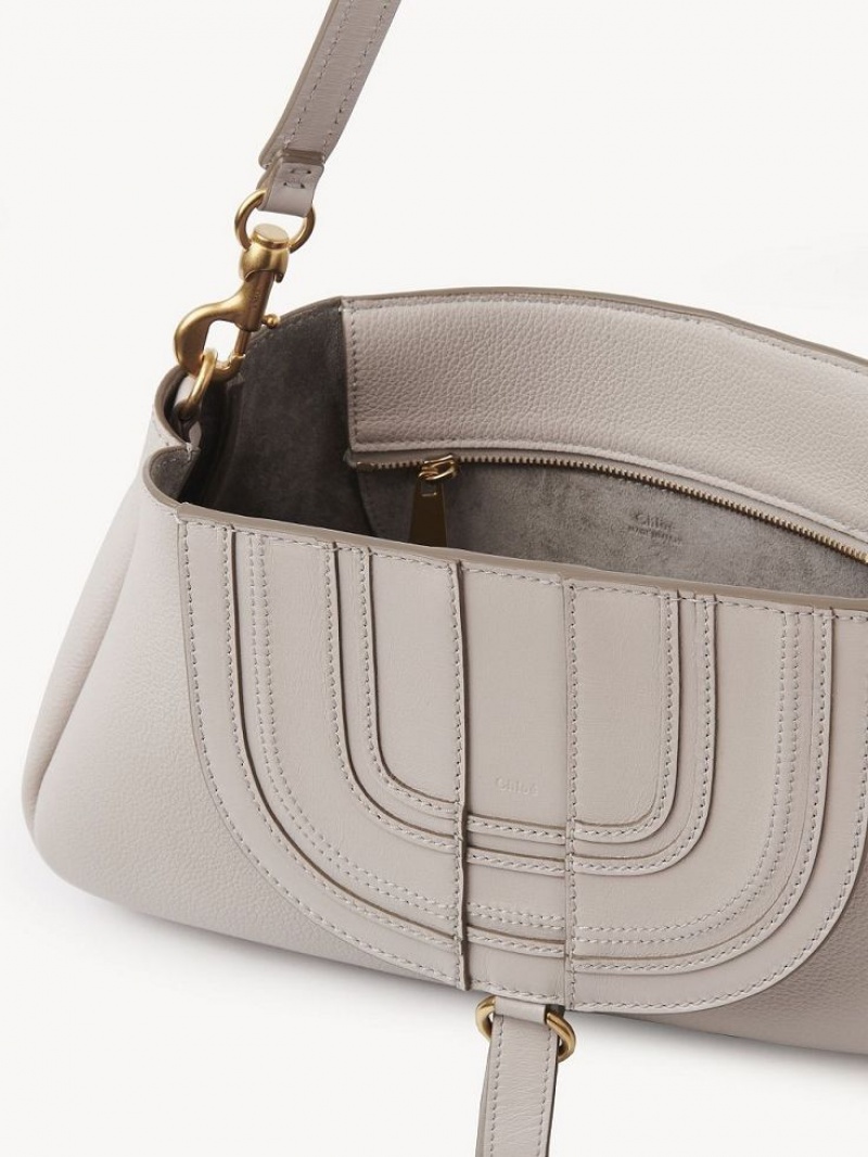 Bolsos Cruzados Chloe Marcie Clutch Grises | CHE-SR13466