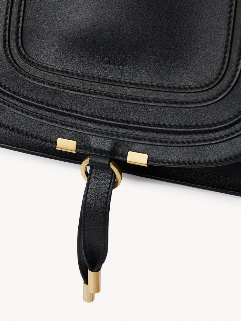Bolsos Cruzados Chloe Marcie Double Carry Negros | CHE-SR13499