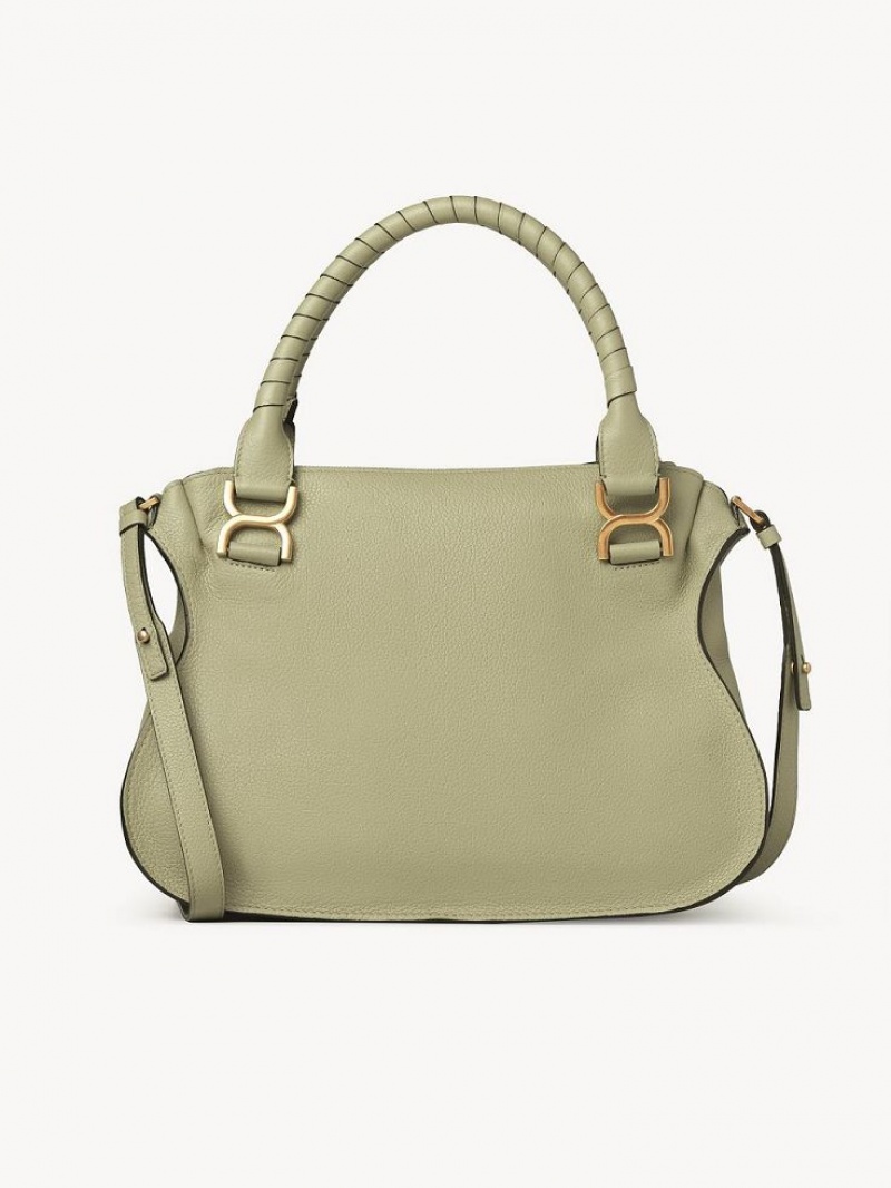 Bolsos Cruzados Chloe Marcie Double Carry Verdes | CHE-SR13538