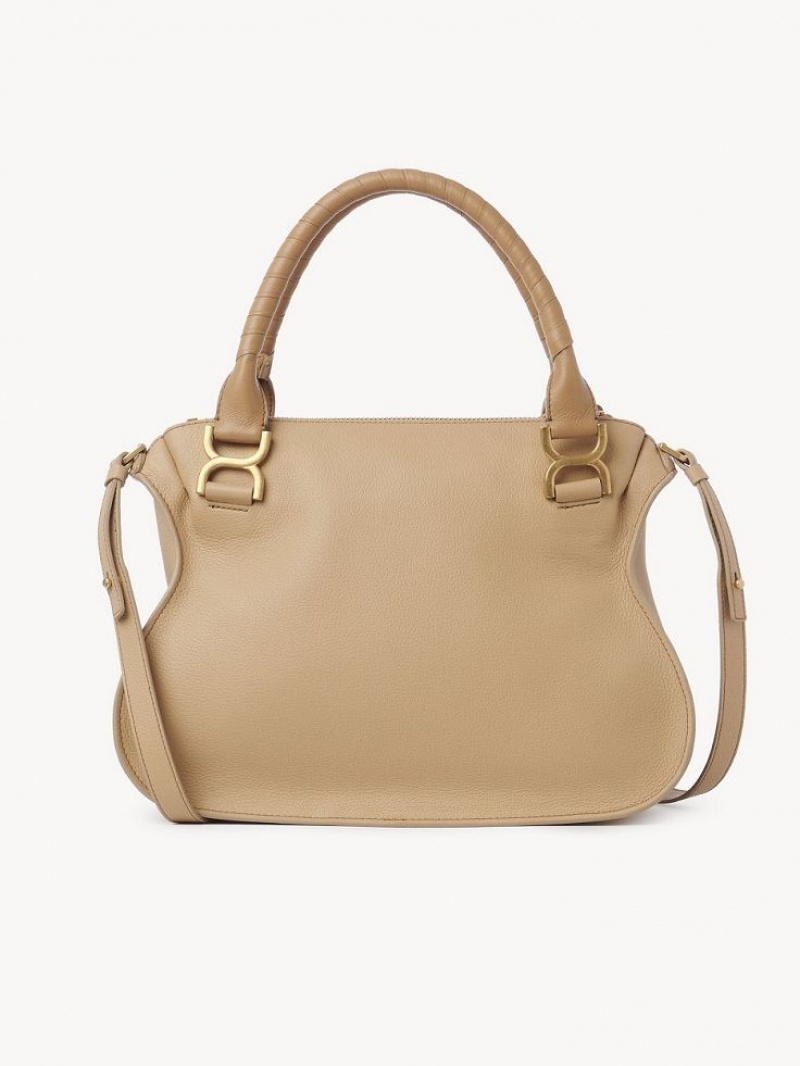 Bolsos Cruzados Chloe Marcie Double Carry Marrom | CHE-SR13583
