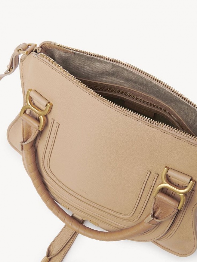 Bolsos Cruzados Chloe Marcie Double Carry Marrom | CHE-SR13583