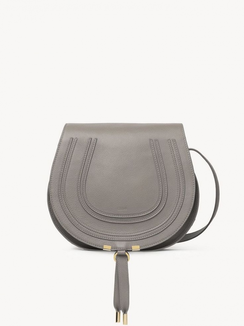 Bolsos Cruzados Chloe Marcie Medium Grises | CHE-SR13471