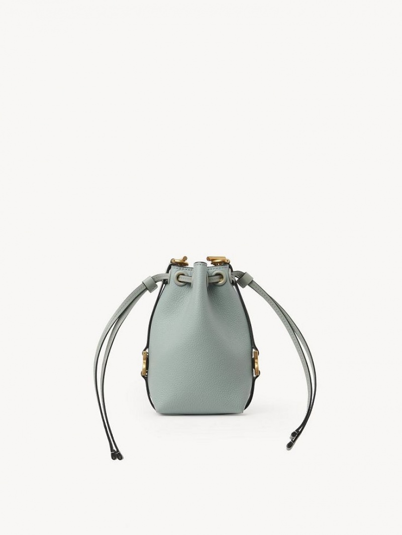Bolsos Cruzados Chloe Marcie Micro Bucket Verdes | CHE-SR13589