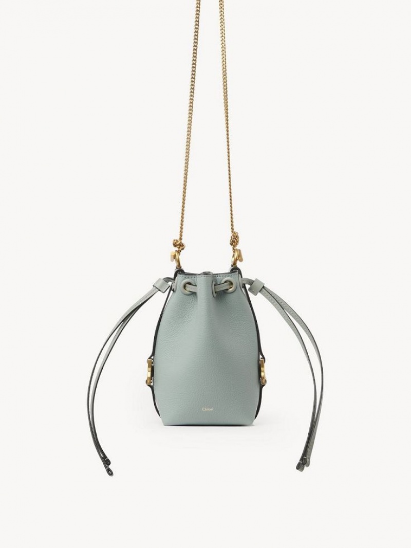 Bolsos Cruzados Chloe Marcie Micro Bucket Verdes | CHE-SR13589