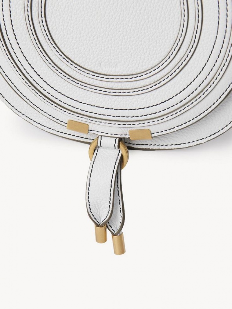 Bolsos Cruzados Chloe Marcie Small Blancos | CHE-SR13502