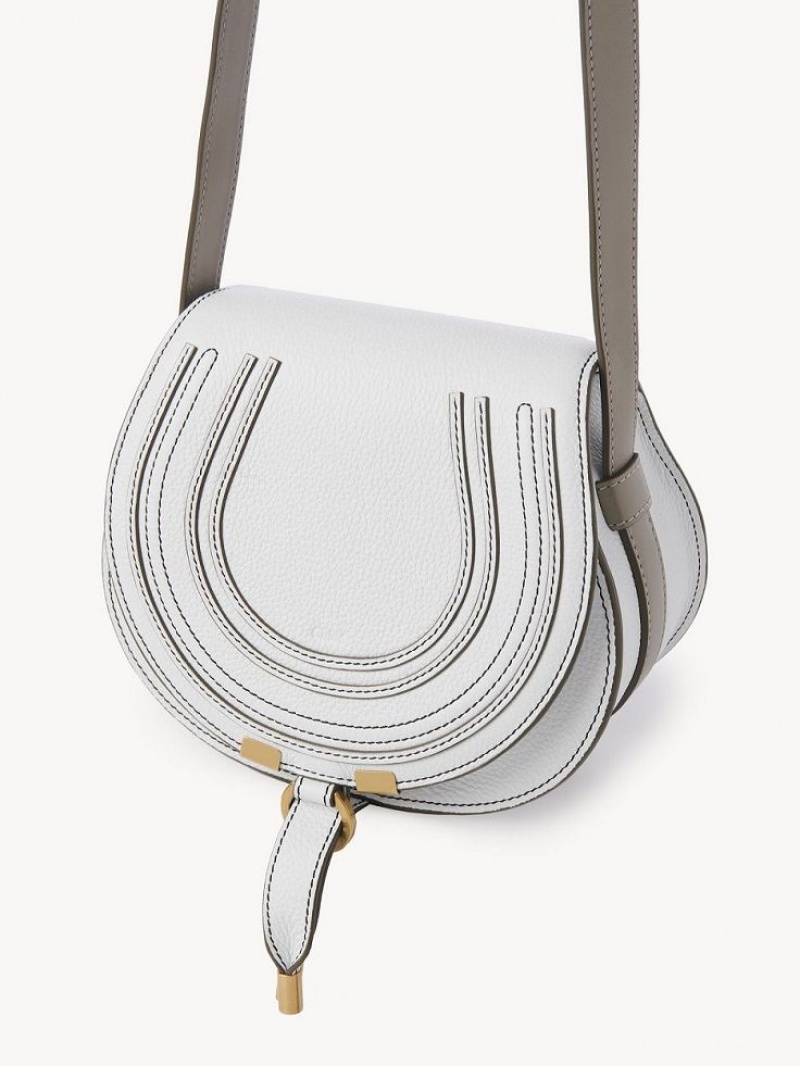 Bolsos Cruzados Chloe Marcie Small Blancos | CHE-SR13502
